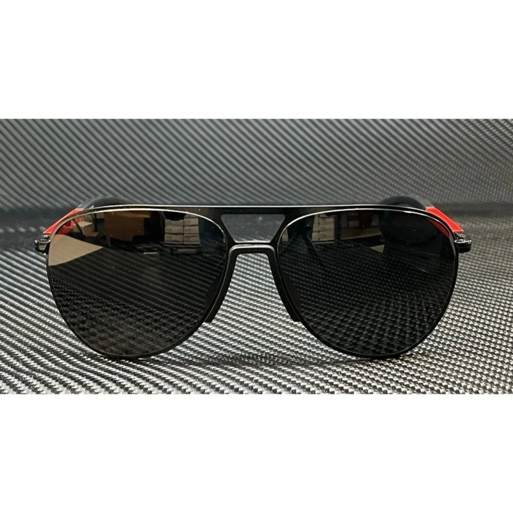 Prada Matte Black Mens 59mm Sunglasses